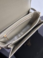 Celine Teen Triomphe Medium Bag In Shiny Calfskin - Image 8