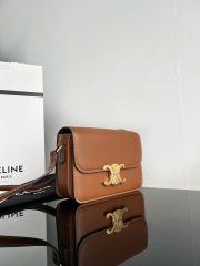 Celine Teen Triomphe Small Bag In Shiny Calfskin - Image 3
