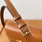 Celine Teen Triomphe Small Bag In Shiny Calfskin - Image 7
