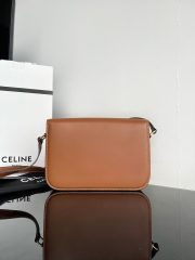 Celine Teen Triomphe Medium Bag In Shiny Calfskin - Image 2
