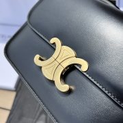 Celine Teen Triomphe Medium Bag In Shiny Calfskin - Image 6