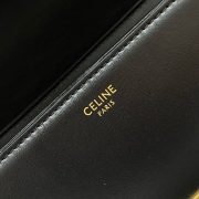 Celine Teen Triomphe Medium Bag In Shiny Calfskin - Image 9