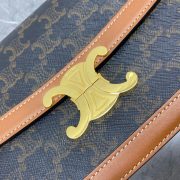 Celine Classique Triomphe Bag In Triomphe Canvas And Calfskin - Image 6