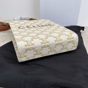 Mini Vertical Cabas In Triomphe Canvas With Celine Print - Image 6
