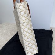 Medium Vertical Cabas In Triomphe Canvas With Celine Print - Image 3