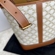 Celine Triomphe Canvas Medium Bucket Bag - Image 6