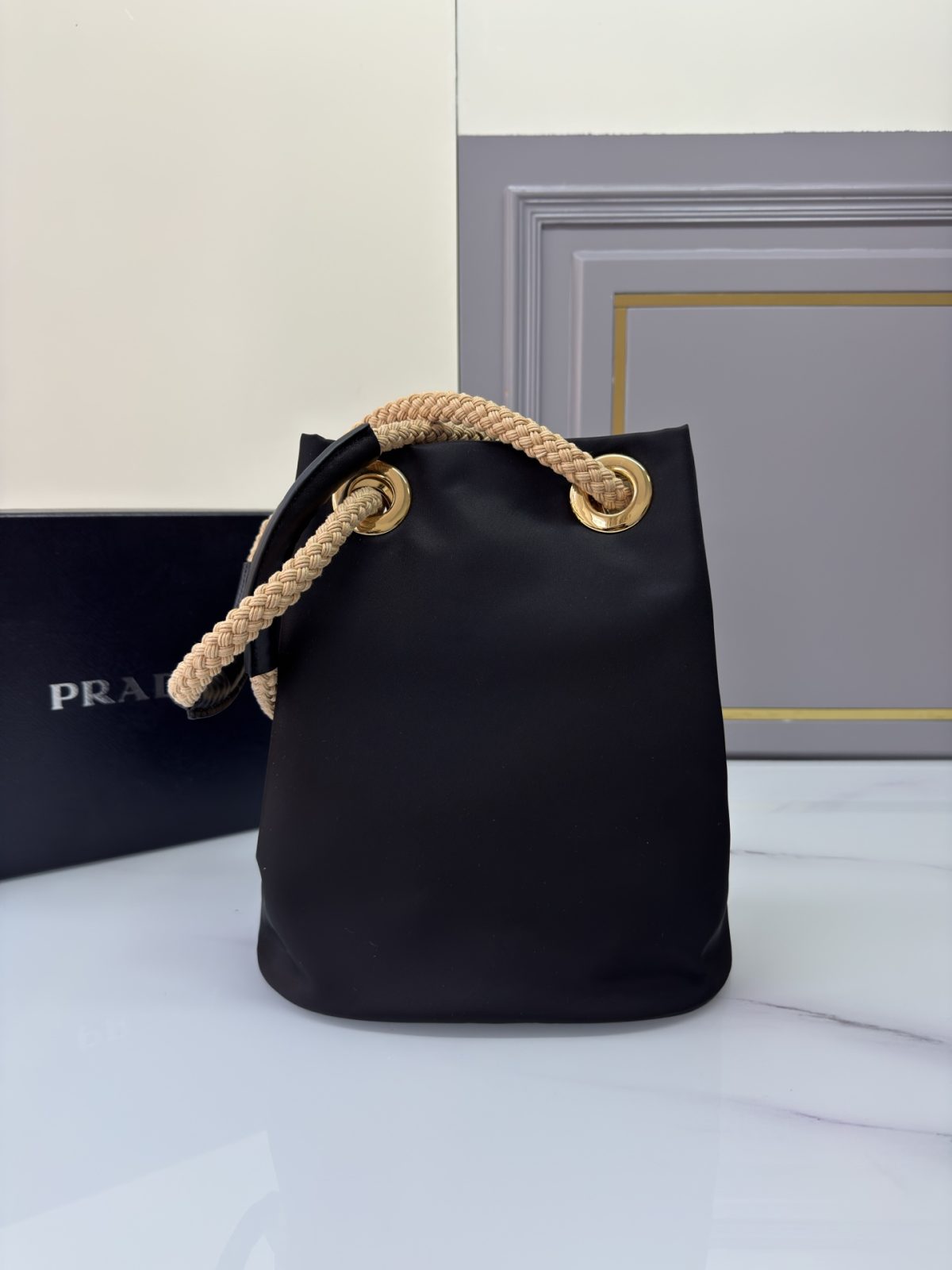 Prada Re-Nylon Bucket Bag - Image 3