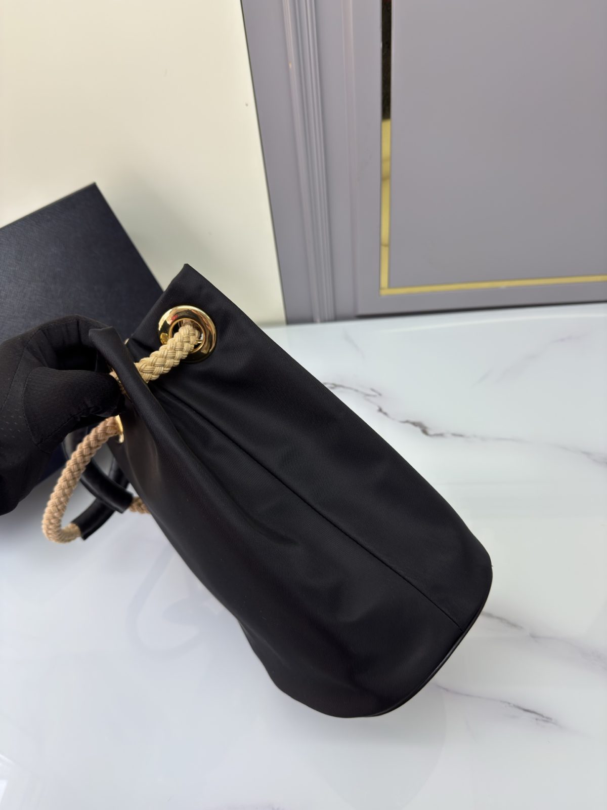 Prada Re-Nylon Bucket Bag - Image 4