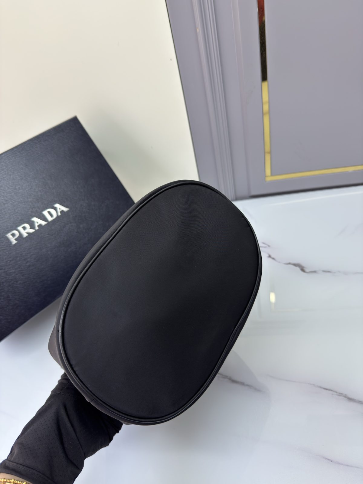 Prada Re-Nylon Bucket Bag - Image 5