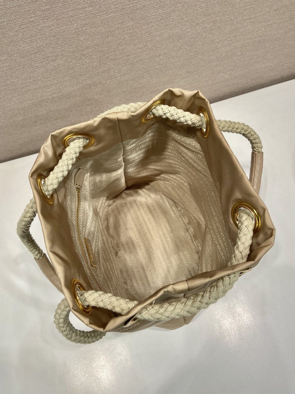 Prada Re-Nylon Bucket Bag - Image 9