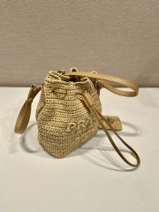 Prada Crochet Mini Bucket Bag - Image 5
