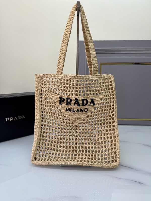 Prada Crochet tote bag