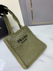 Prada Crochet tote bag - Image 4