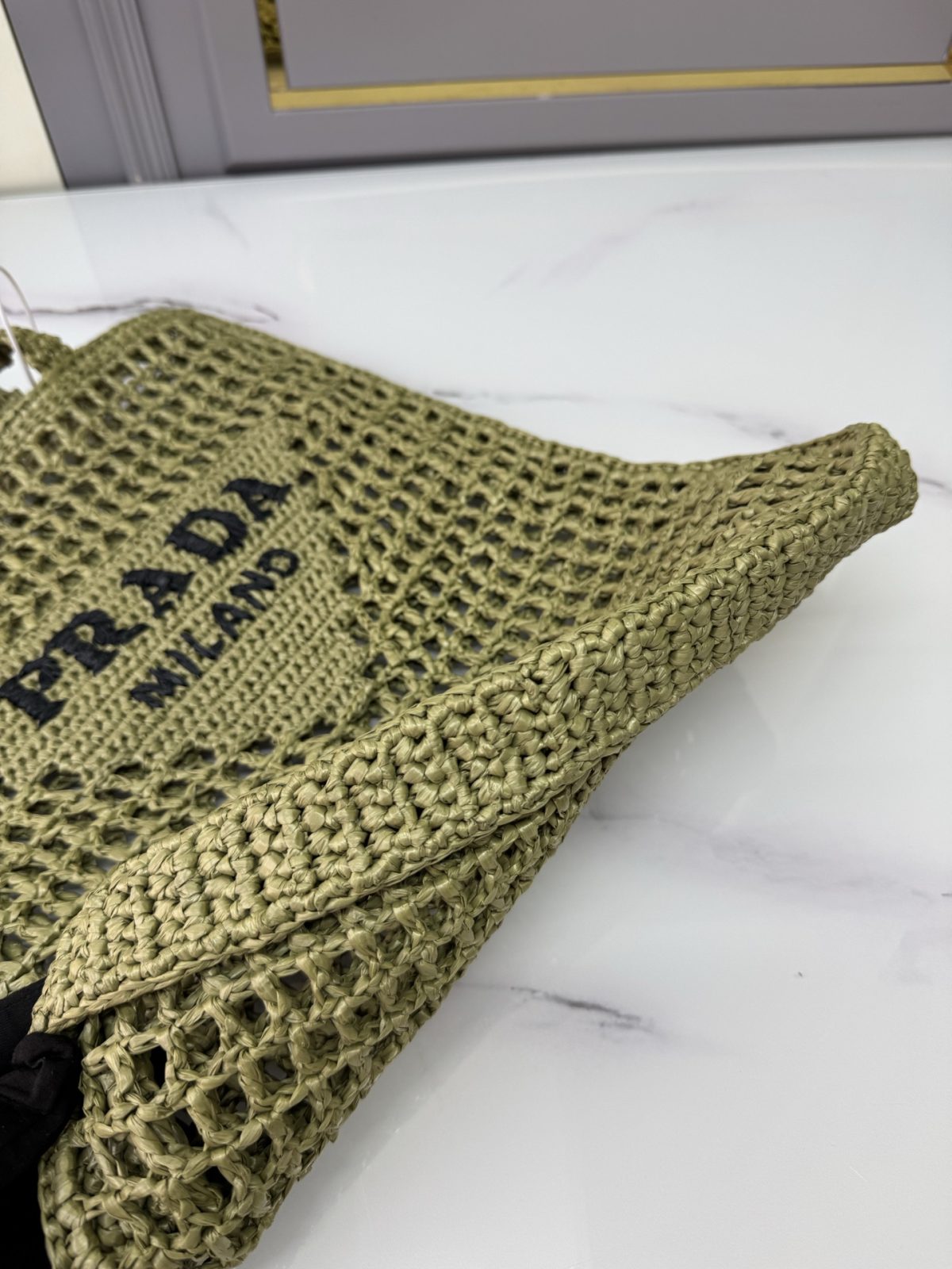 Prada Crochet tote bag - Image 7