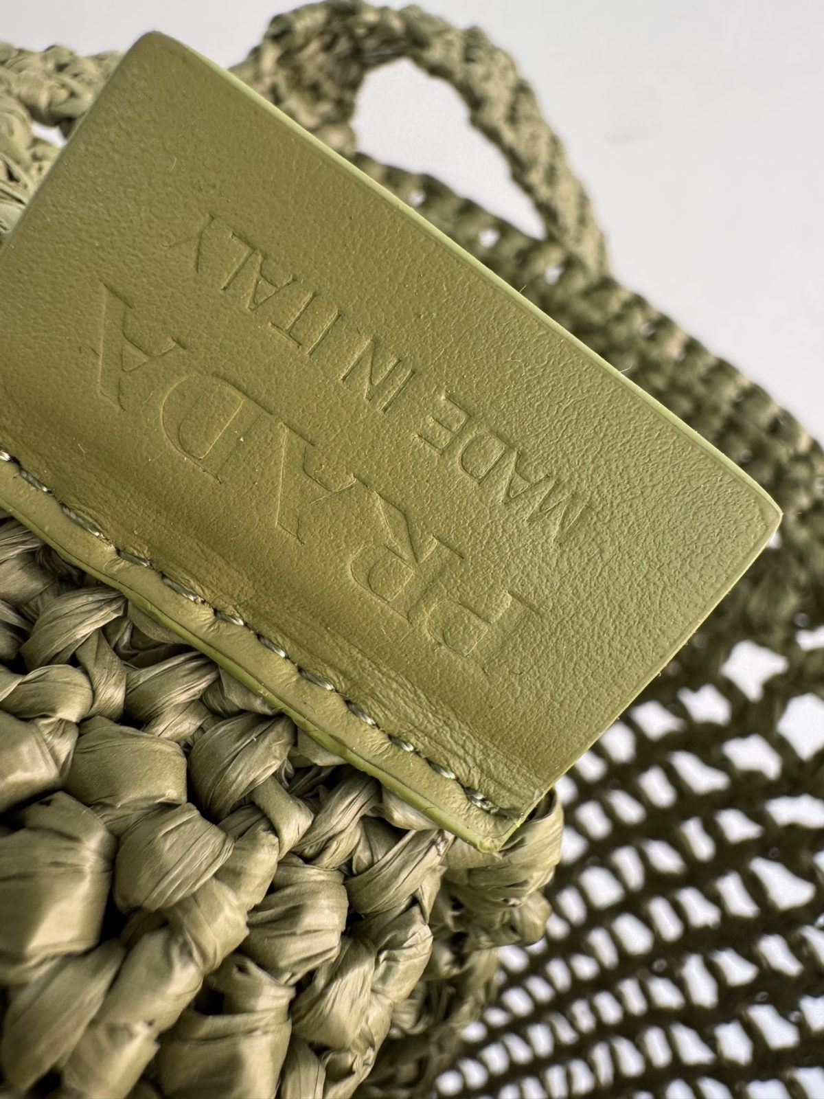 Prada Crochet tote bag - Image 9