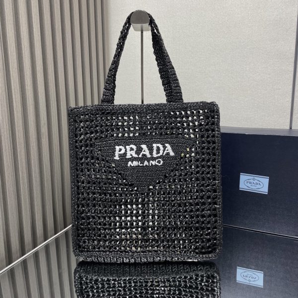 Prada Crochet tote bag