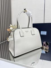 Prada Medium leather tote bag - Image 2