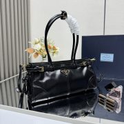 Prada Bonnie medium naplak patent leather handbag - Image 2