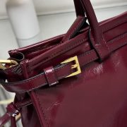 Prada Bonnie Medium Naplak Patent Leather Handbag - Image 6
