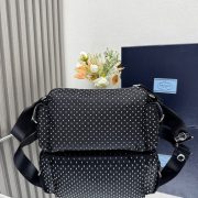 Prada Re-Nylon bag with studs - Image 5