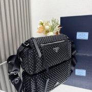Prada Re-Nylon bag with studs - Image 3