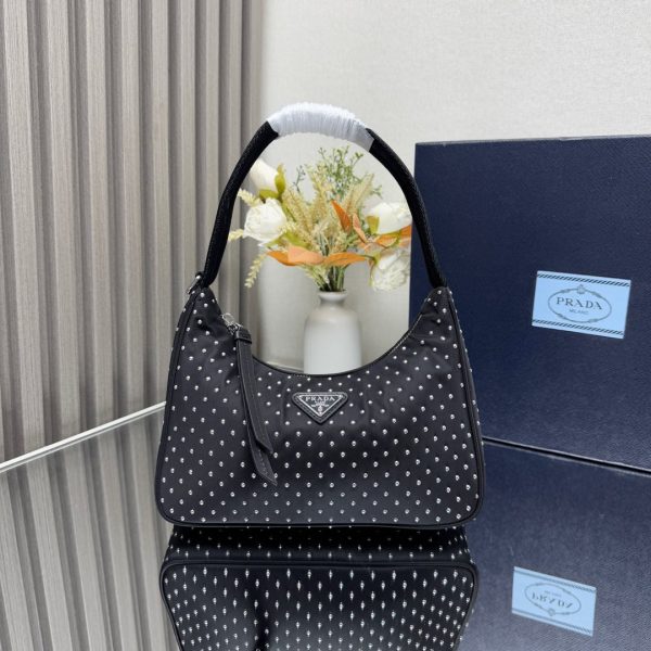 Prada Re-Nylon Hobo Bag