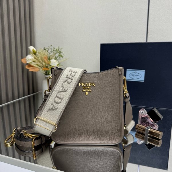 Prada Leather mini shoulder bag