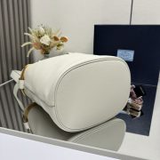 Prada Buckle Leather Bucket Bag - Image 2