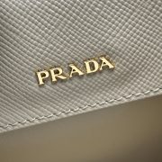 Prada Small Double Saffiano Leather Bag - Image 8