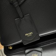 Prada Small Double Saffiano Leather Bag - Image 2