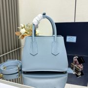 Prada Small Double Saffiano Leather Bag - Image 2