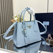 Prada Small Double Saffiano Leather Bag - Image 3