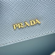 Prada Small Double Saffiano Leather Bag - Image 9