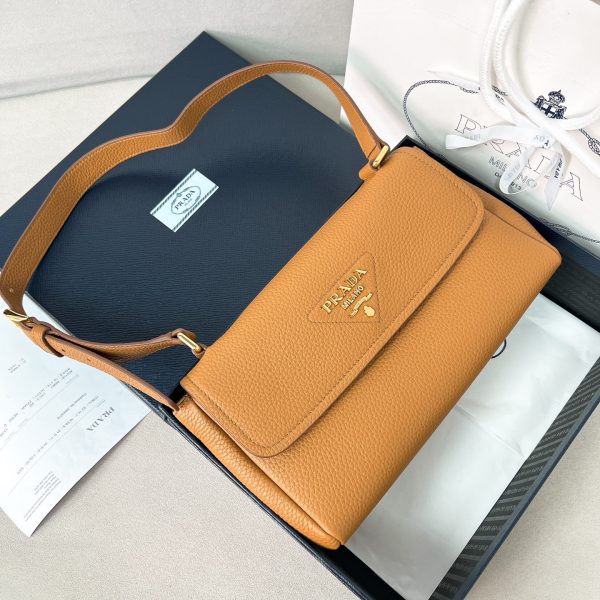 Prada Small Leather Shoulder Bag