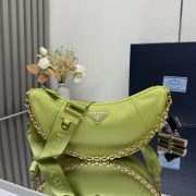 Prada Demi-lune Re-Nylon Shoulder Bag