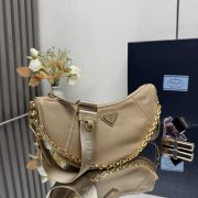 Prada Demi-lune Re-Nylon Shoulder Bag - Image 3