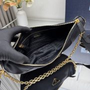 Prada Demi-lune Re-Nylon Shoulder Bag - Image 8