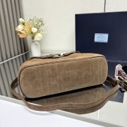 Prada Buckle Medium Leather Handbag With Belt - Image 4