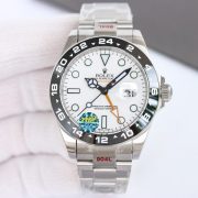 Best AAA Swiss Rolex Explorer II 216570 Replica with Polar White Dial, Stainless Steel Case – Super Clone Quality Watch For Men
