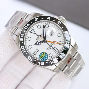 Best AAA Swiss Rolex Explorer II 216570 Replica with Polar White Dial, Stainless Steel Case – Super Clone Quality Watch For Men photo review