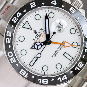 Best AAA Swiss Rolex Explorer II 216570 Replica with Polar White Dial, Stainless Steel Case – Super Clone Quality Watch For Men photo review