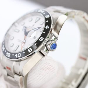 Best AAA Swiss Rolex Explorer II 216570 Replica with Polar White Dial, Stainless Steel Case – Super Clone Quality Watch For Men photo review