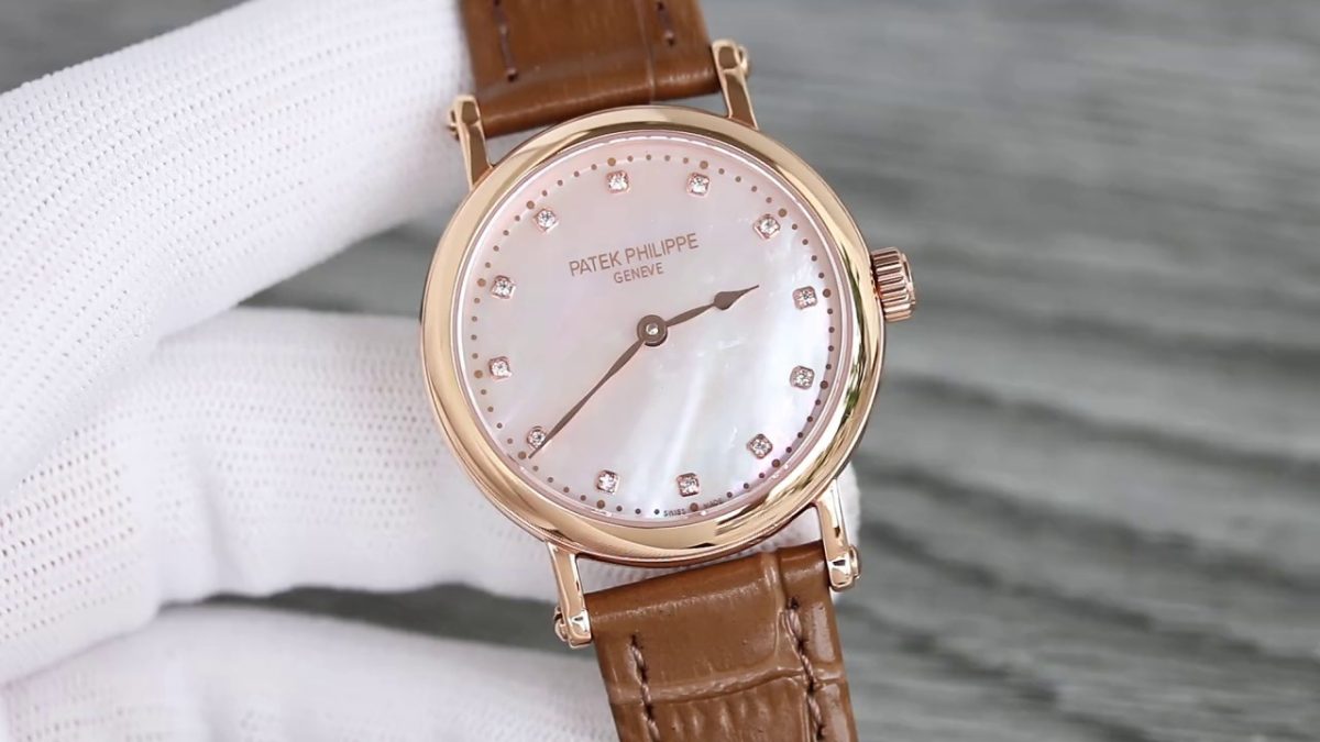 Patek Philippe Calatrava 7200R-050 Replica Swiss Super Clone – Best 34.6mm Ultra-Thin Ladies Replica - Image 1