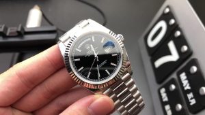 Best Swiss Rolex Day-Date 228239 Replica – 40mm Stainless Steel & Sapphire photo review