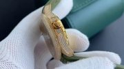 Best Swiss Super Clone Patek Aquanaut 5168G Replica 40mm Green Dial Rose Gold Diamond - Image 4