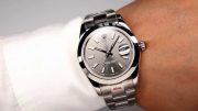 Best Swiss Super Clone Rolex Datejust 126300 Replica Watch – 41mm Grey Oyster - Image 3