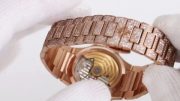 Best Swiss Super Clone Patek Philippe Nautilus 7021/1R-001 Replica Watch – 1729 Snow-Set Diamonds - Image 6