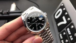 Best Swiss Rolex Day-Date 228239 Replica – 40mm Stainless Steel & Sapphire photo review