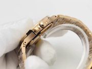 Best Swiss Super Replica Patek Philippe Nautilus 7014/1R-001 Rose Gold Diamond Watch - Image 4