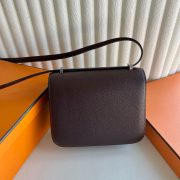 Hermes Constance 18 Handmade Bag in Rouge H Chevre Mysore Leather - Image 4